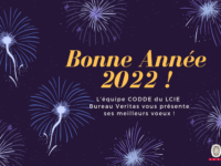 Meilleur vœux 2022 !